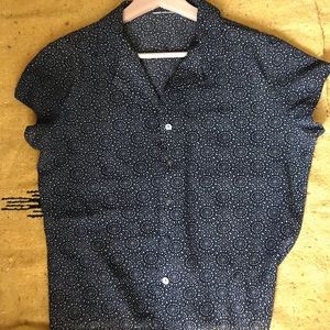 Button up vintage blouse